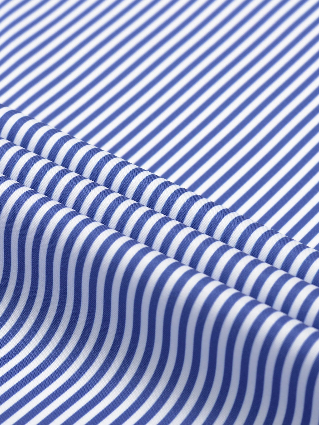 Long Sleeve Stripe Button Up Shirt & Slim Fit Tapered Trousers