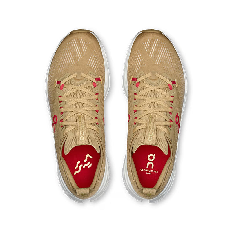 On Cloudsurfer Max Wide Chai – Women's Running Shoes