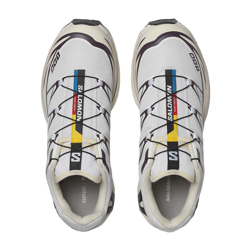 Salomon XT-6 Expanse White Rainy Day – Women's Trail Sneakers
