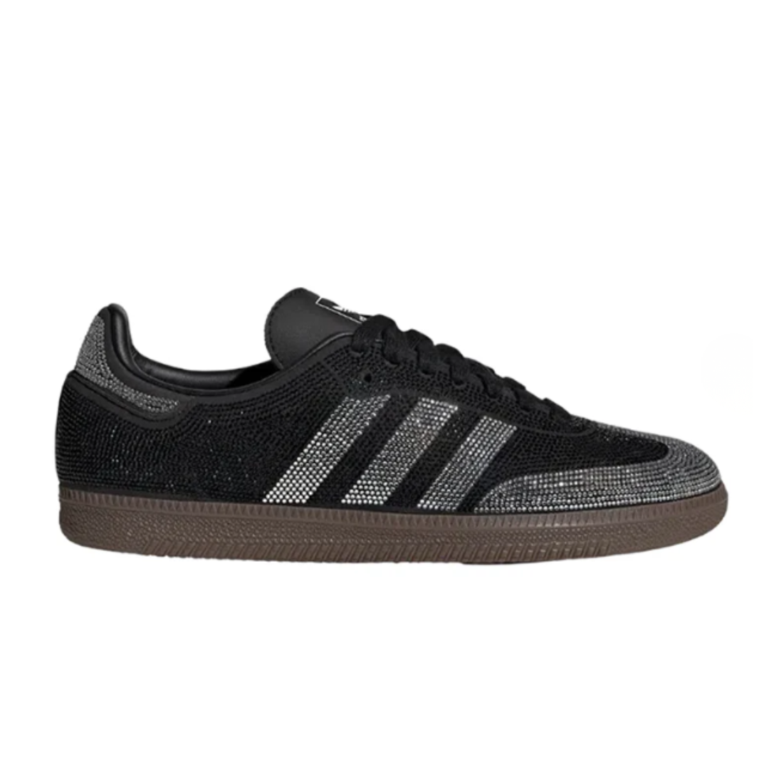 Adidas Samba OG Rhinestone Black Silver – Women's Sneakers
