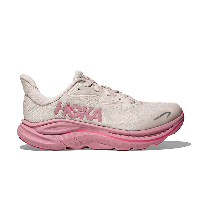 Hoka Clifton 10 White Pink – Women's Running Shoes