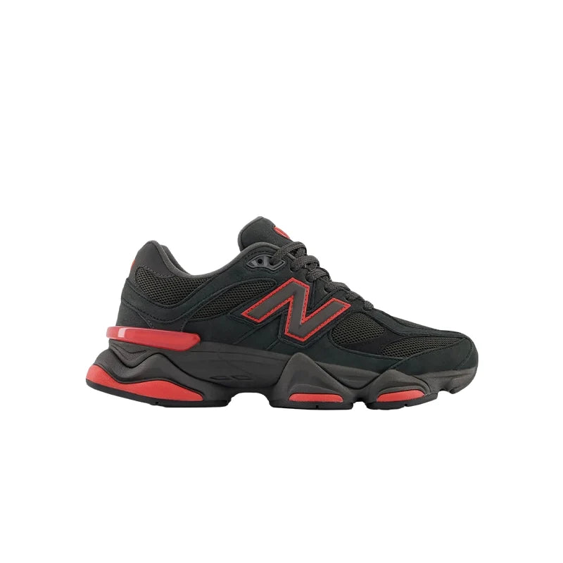 New Balance 9060 Black Red – Women's Sneakers