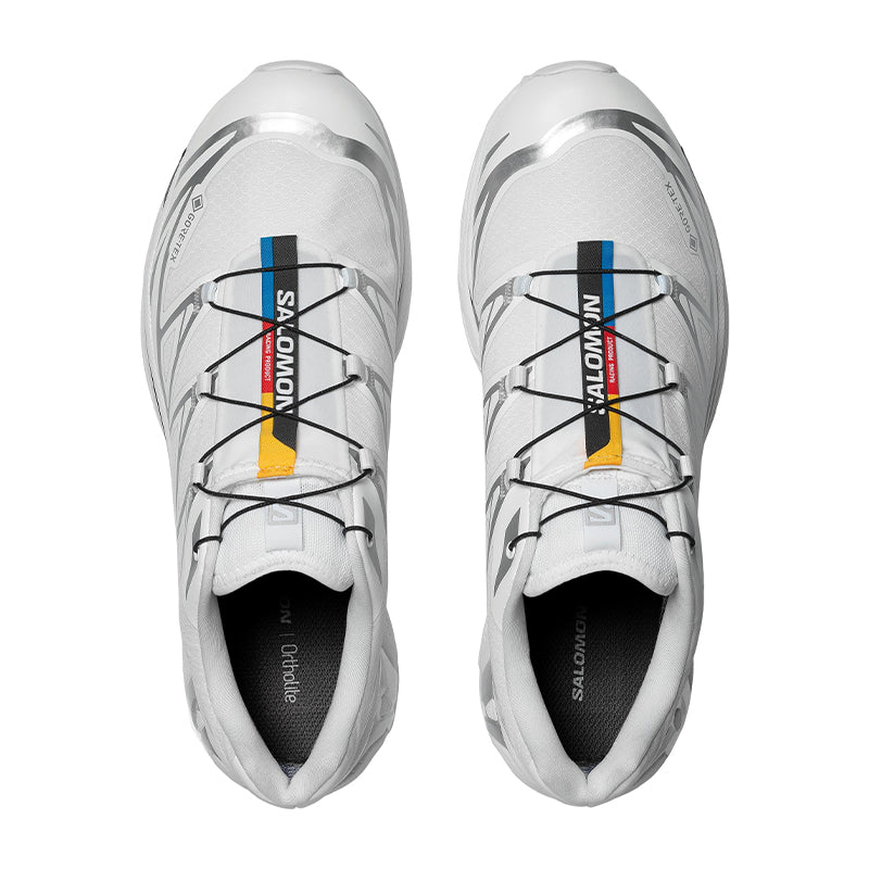 Salomon XT-6 GORE-TEX White Silver – Women's Trail Sneakers