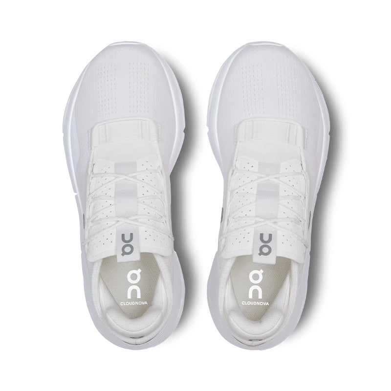 On Cloudnova 2 All White – Women's Sneakers