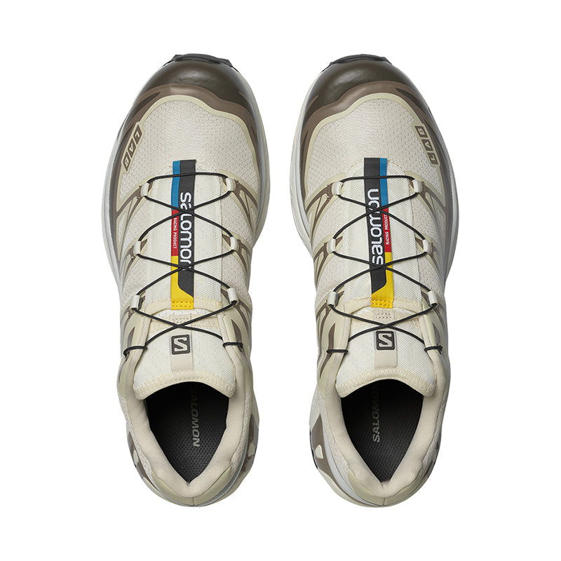 Salomon XT-6 Almond Milk Portabella – Women's Trail Sneakers
