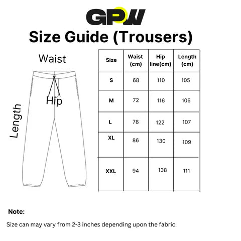 GPW Men's Loose-Fit Mesh Track Pants with Zip Pockets