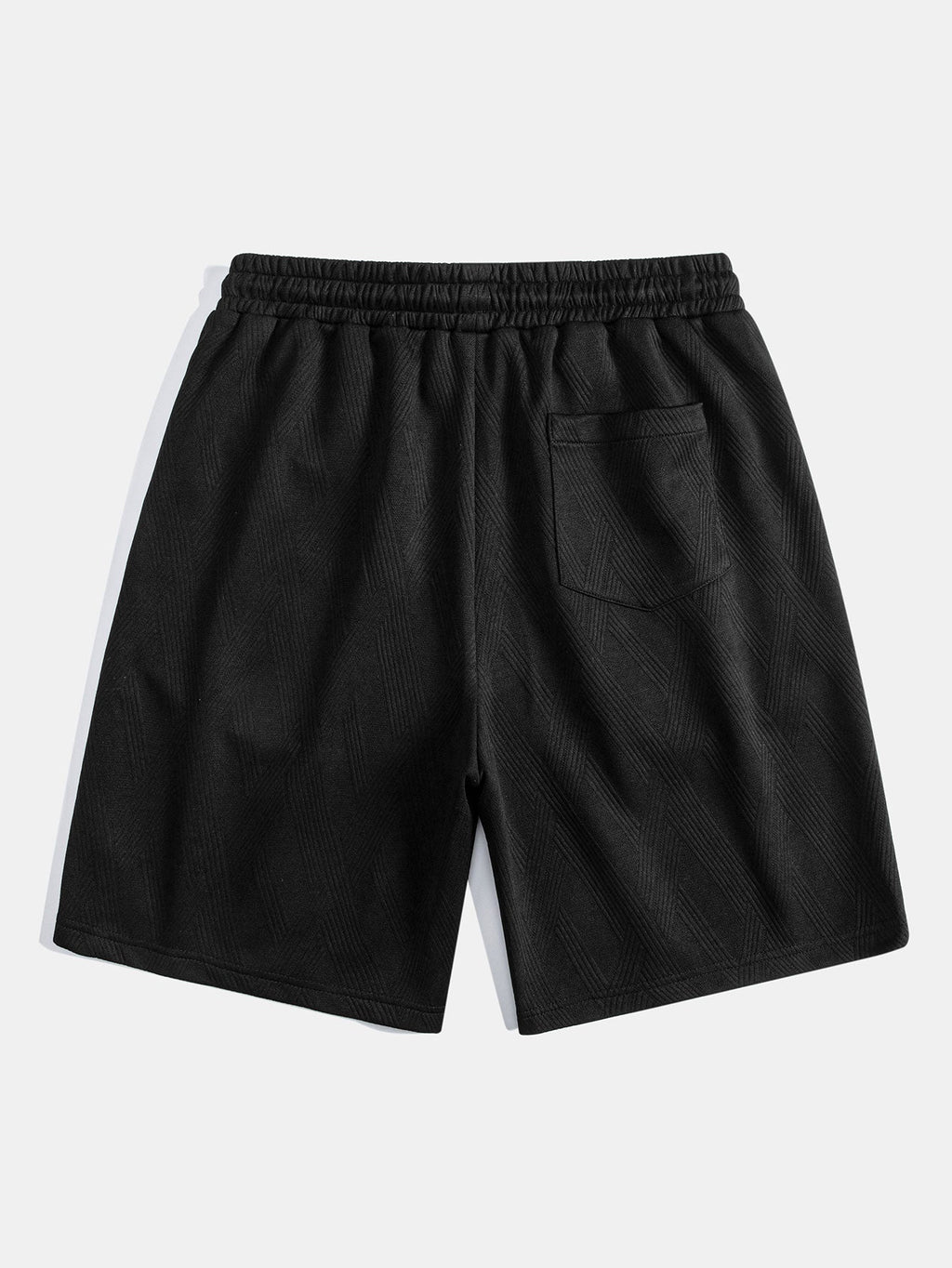 Relax Fit Diamond Jacquard T-Shirt & Diamond Jacquard Shorts