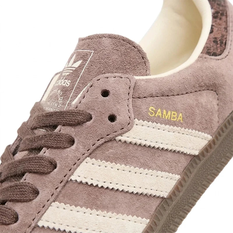 Adidas Samba OG Snake Print Earth Strata – Women's Sneakers
