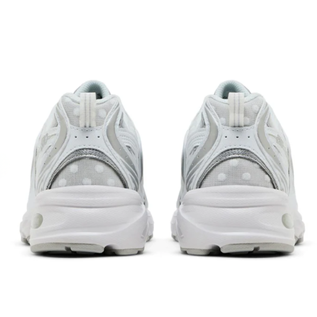 New Balance 530 White Silver Polka Dots – Women's Sneakers