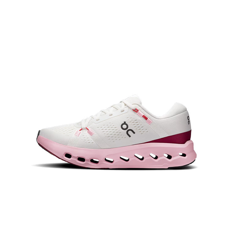 On Cloudsurfer 2 Ivory Peony – Women's Running Shoes