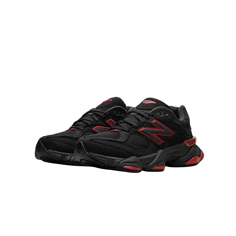 New Balance 9060 Black Red – Women's Sneakers