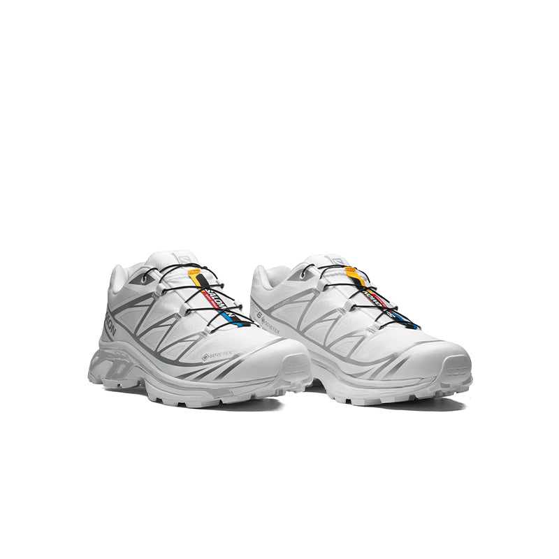 Salomon XT-6 GORE-TEX White Silver – Women's Trail Sneakers