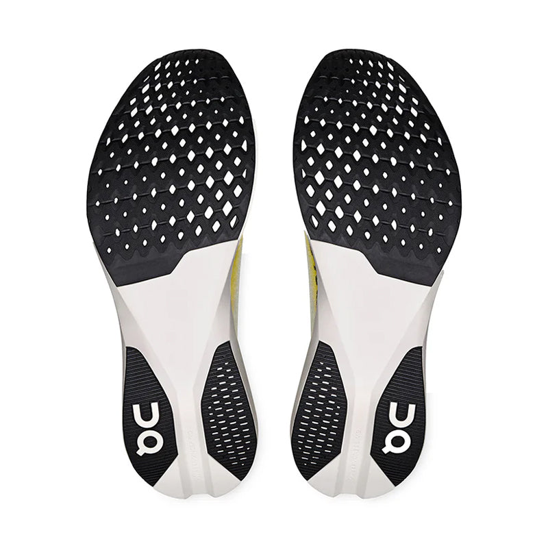 On Cloudboom Strike LS White Lime – Women's Running Shoes