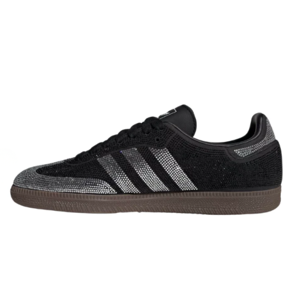 Adidas Samba OG Rhinestone Black Silver – Women's Sneakers