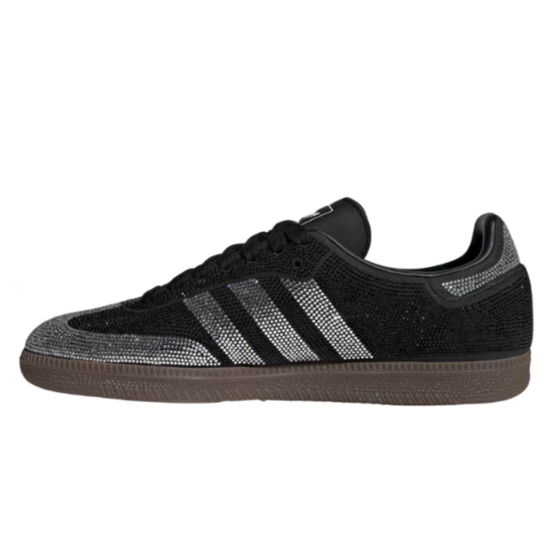 Adidas Samba OG Rhinestone Black Silver – Women's Sneakers