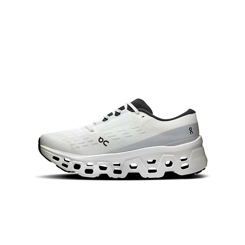 On Cloudmonster 3 White – Women's Running Shoes