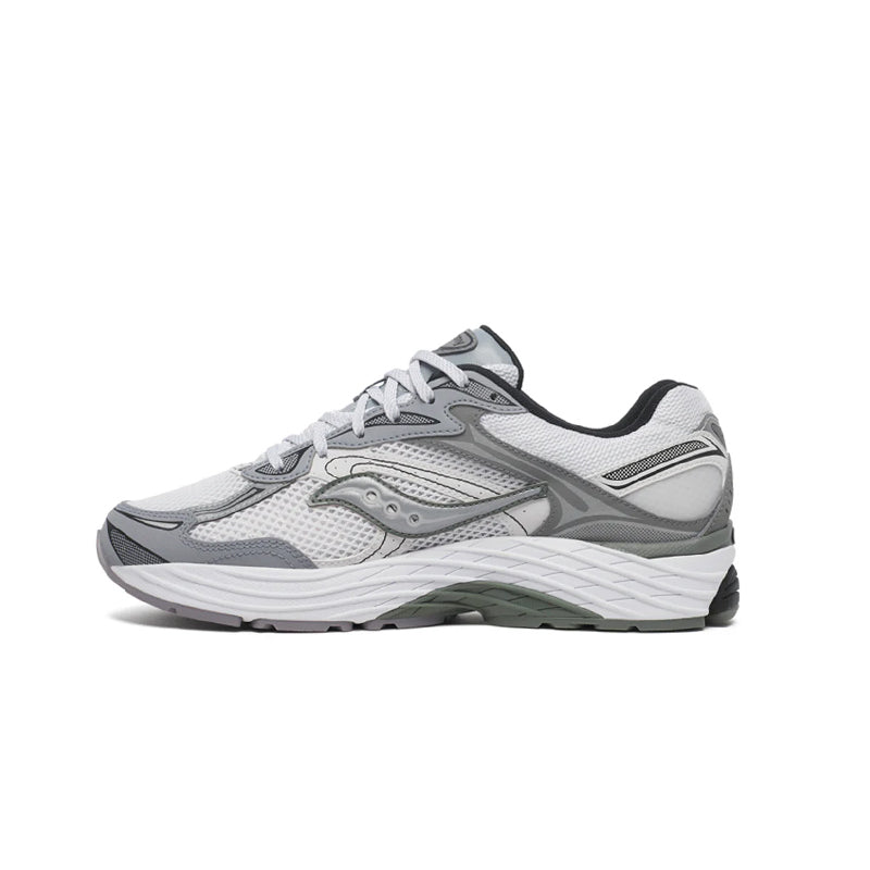 Saucony ProGrid Omni 9 White Grey – Women's Sneakers