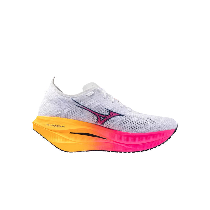 Mizuno Wave Rebellion Pro 3 White Tang Orange – Women's Running Shoes