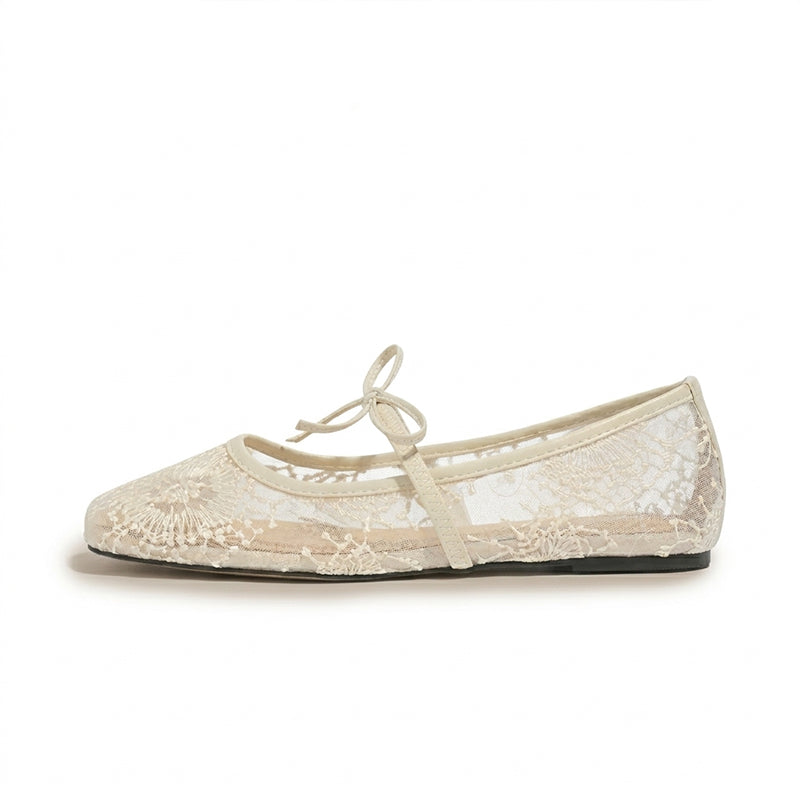 Lace Ballet Flats – Women's Ballet Flats