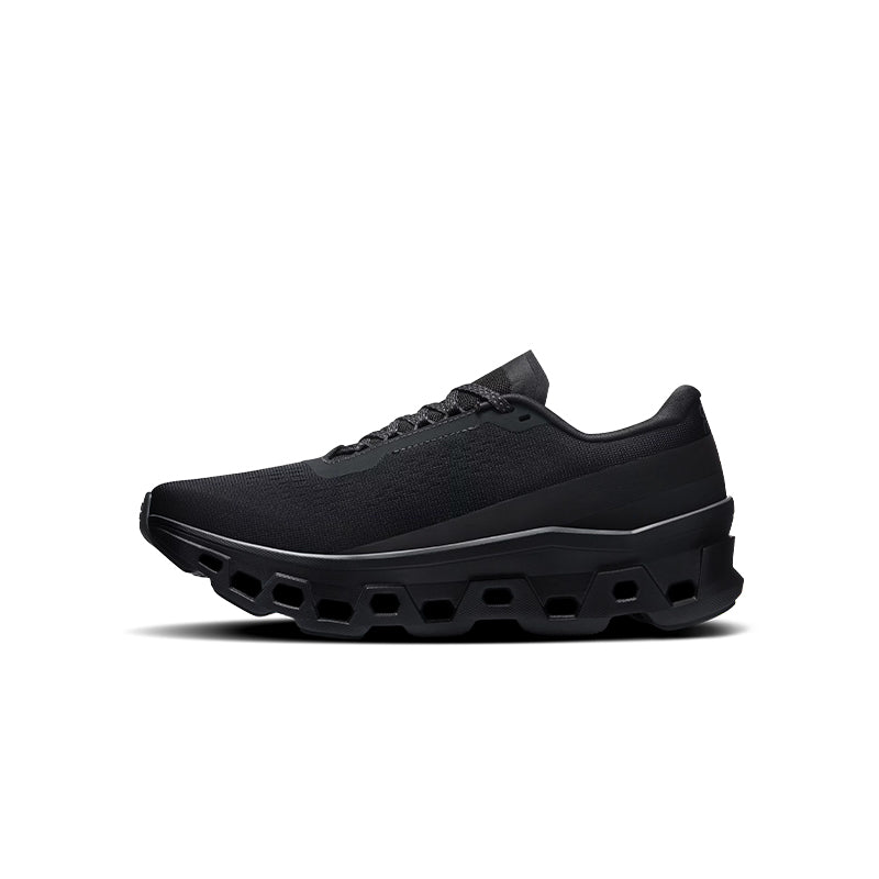 On Cloudmonster 3 All Black – Women's Running Shoes