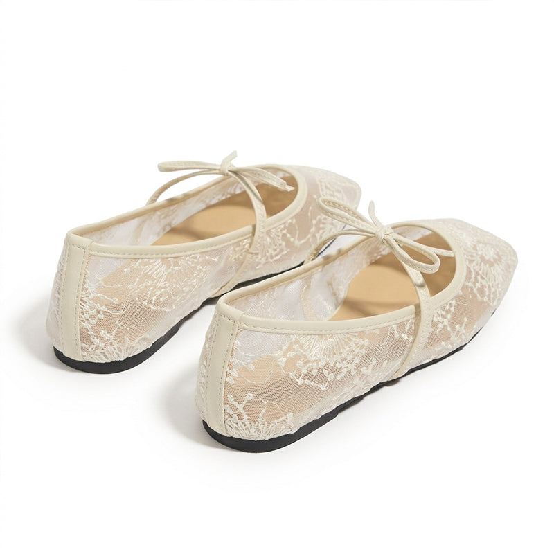 Lace Ballet Flats – Women's Ballet Flats