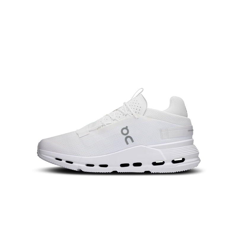 On Cloudnova 2 All White – Women's Sneakers