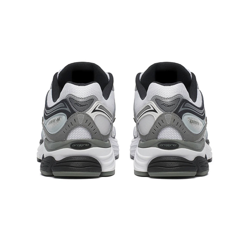 Saucony ProGrid Omni 9 White Grey – Women's Sneakers