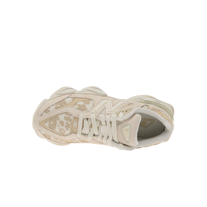 New Balance 9060 Cream Leopard – Women's Sneakers