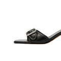 Sandal Black Leather