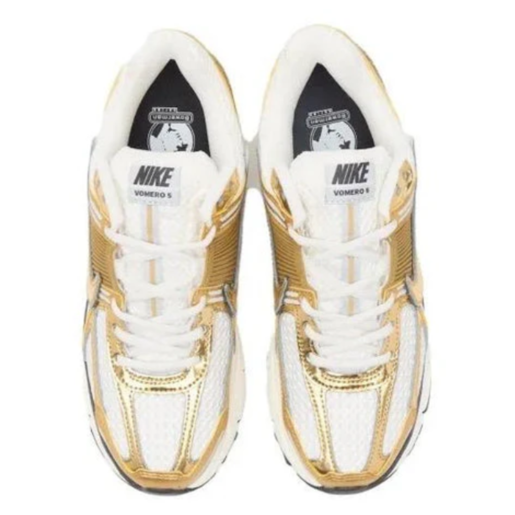 Nike Zoom Vomero 5 Metallic Gold – Women's Sneakers