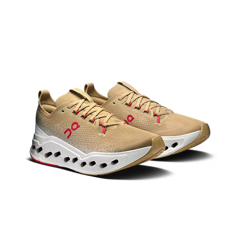 On Cloudsurfer Max Wide Chai – Women's Running Shoes