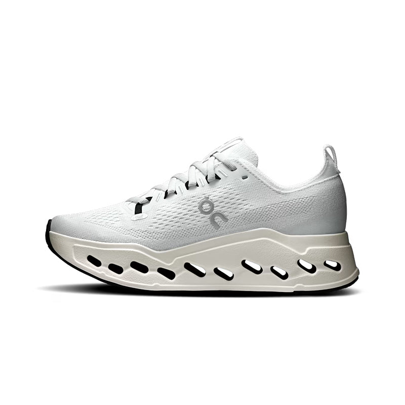 On Cloudsurfer Max Wide White – Women's Running Shoes