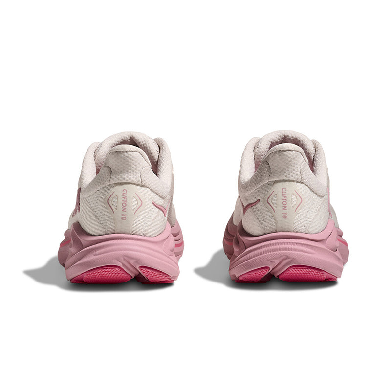 Hoka Clifton 10 White Pink – Women's Running Shoes