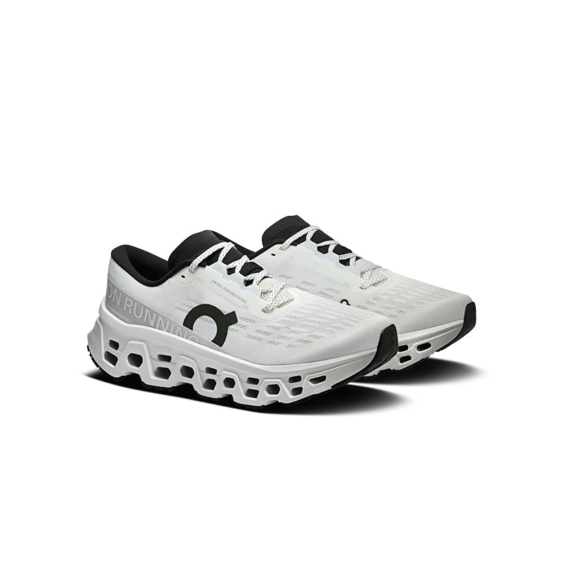 On Cloudmonster 3 White – Women's Running Shoes