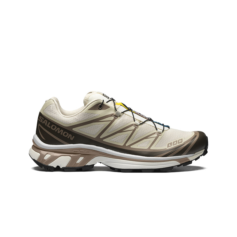 Salomon XT-6 Almond Milk Portabella – Women's Trail Sneakers
