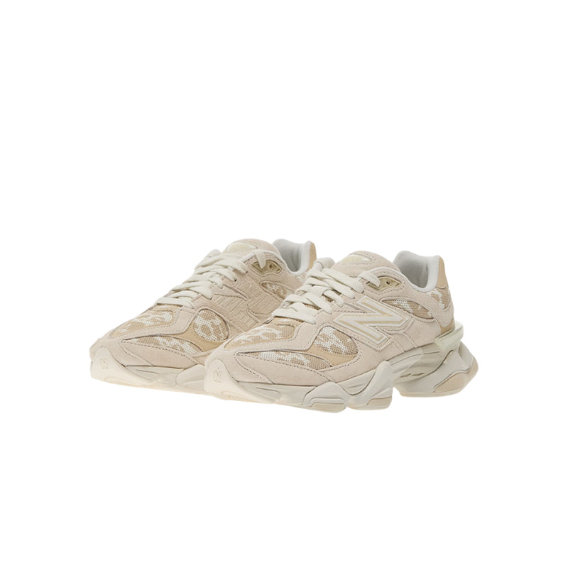 New Balance 9060 Cream Leopard – Women's Sneakers