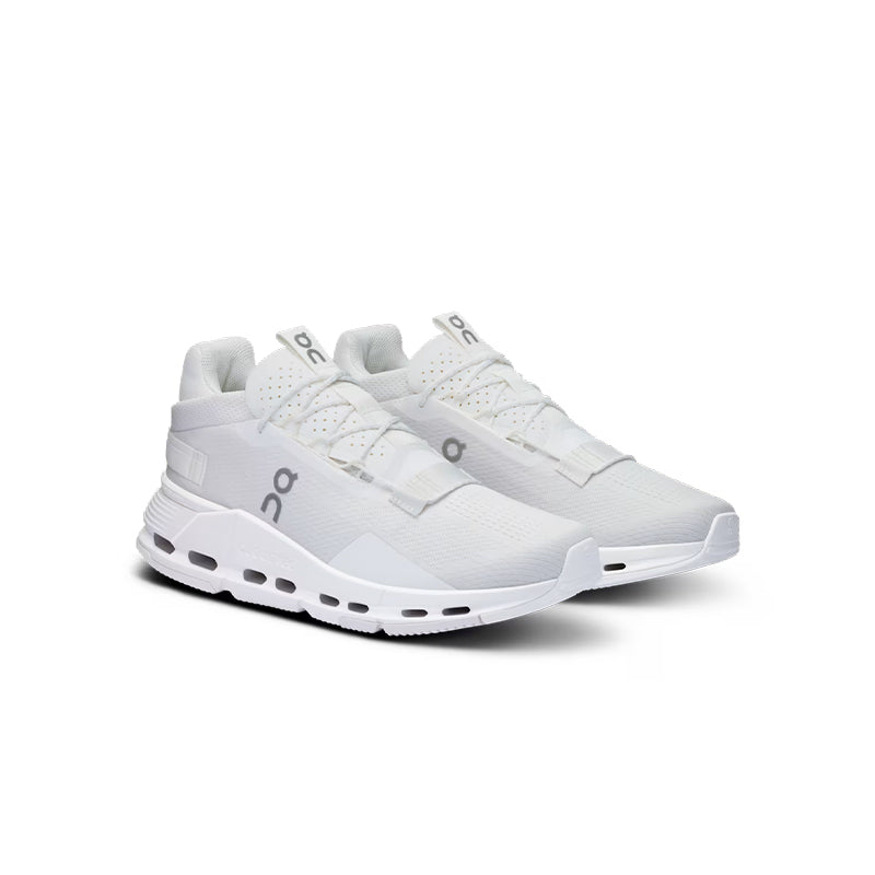 On Cloudnova 2 All White – Women's Sneakers