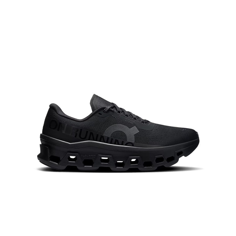 On Cloudmonster 3 All Black – Women's Running Shoes