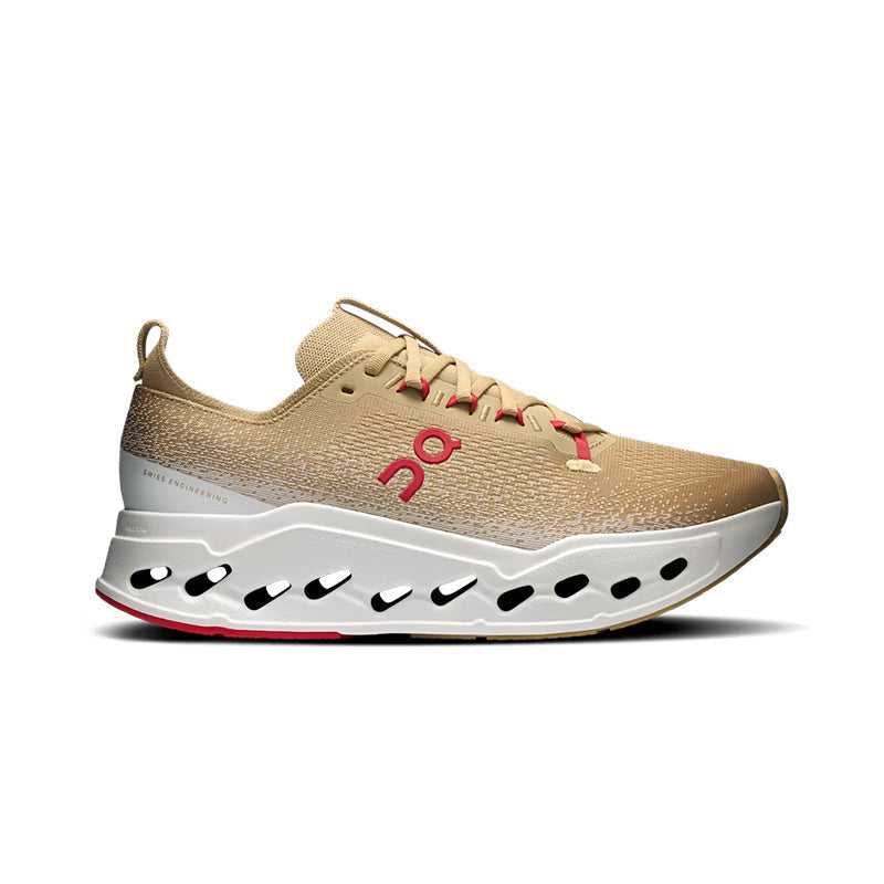 On Cloudsurfer Max Wide Chai – Women's Running Shoes