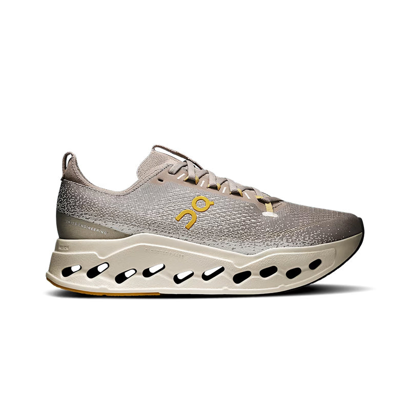 On Cloudsurfer Max Wide Pelican – Women's Running Shoes