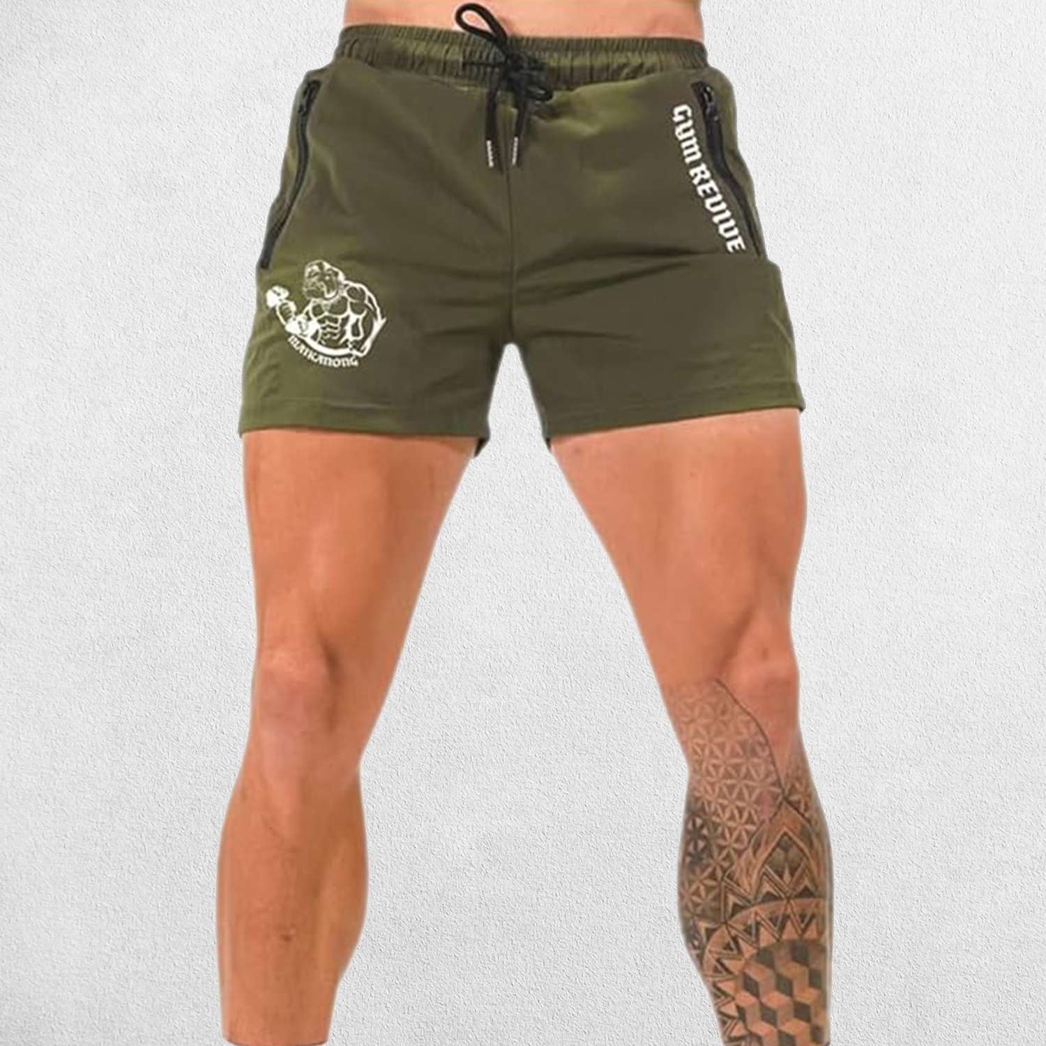 GPW Men's Quick-Dry Running & Beach Shorts