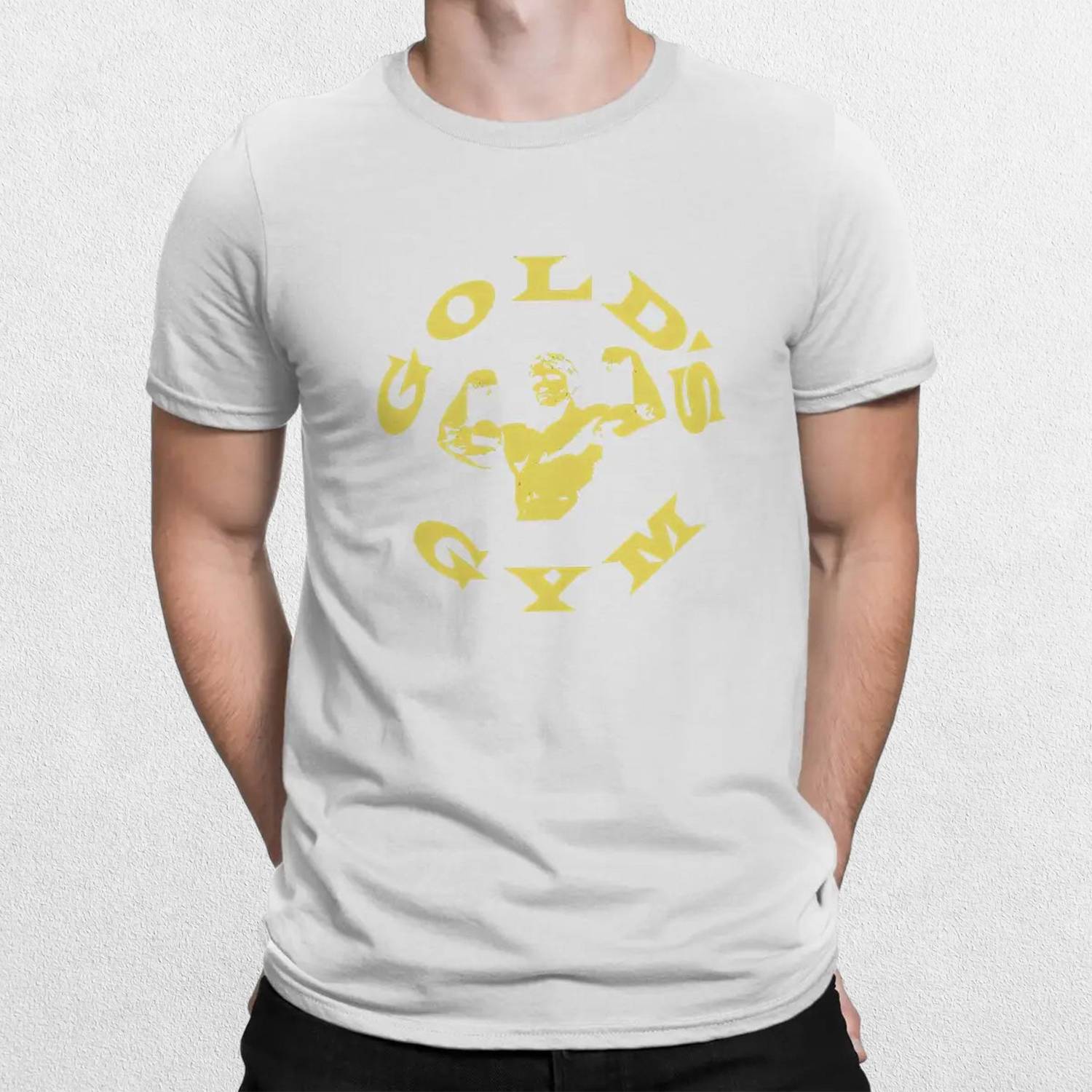 Gold's Gym Bodybuilding Crewneck Tee