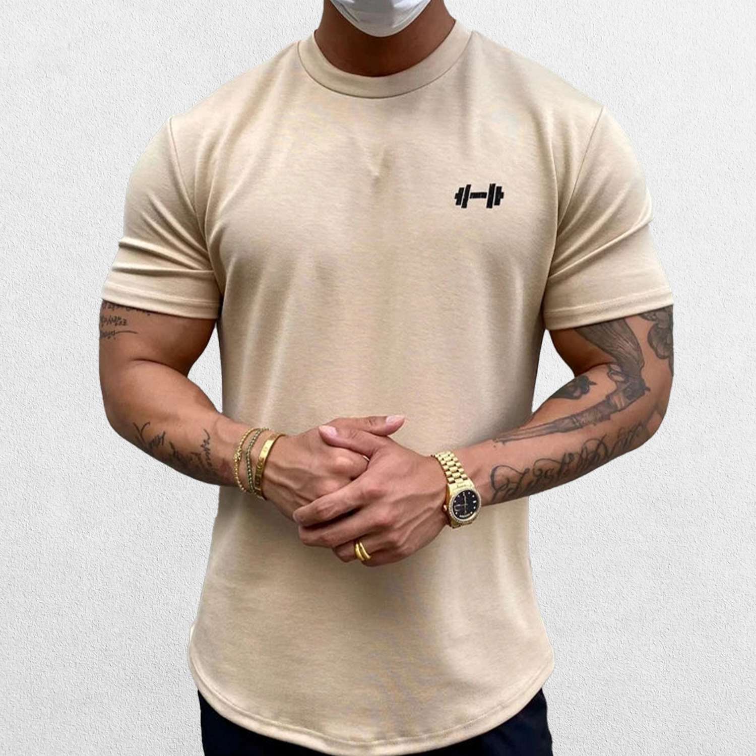 GPW Men's Slim-Fit Summer Gym Tee