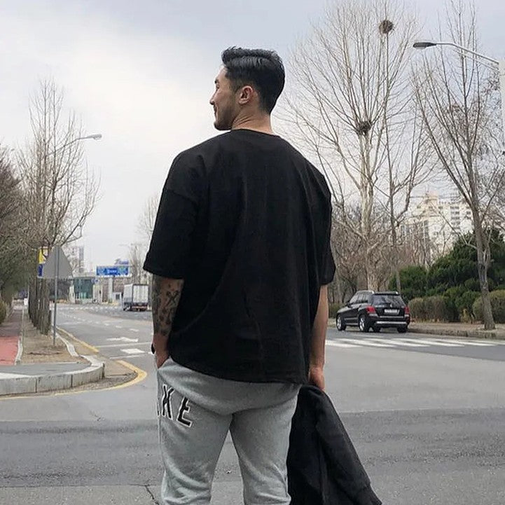 GPW Men's Oversized Bodybuilding Tee