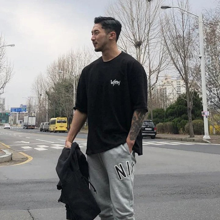 GPW Men's Oversized Bodybuilding Tee