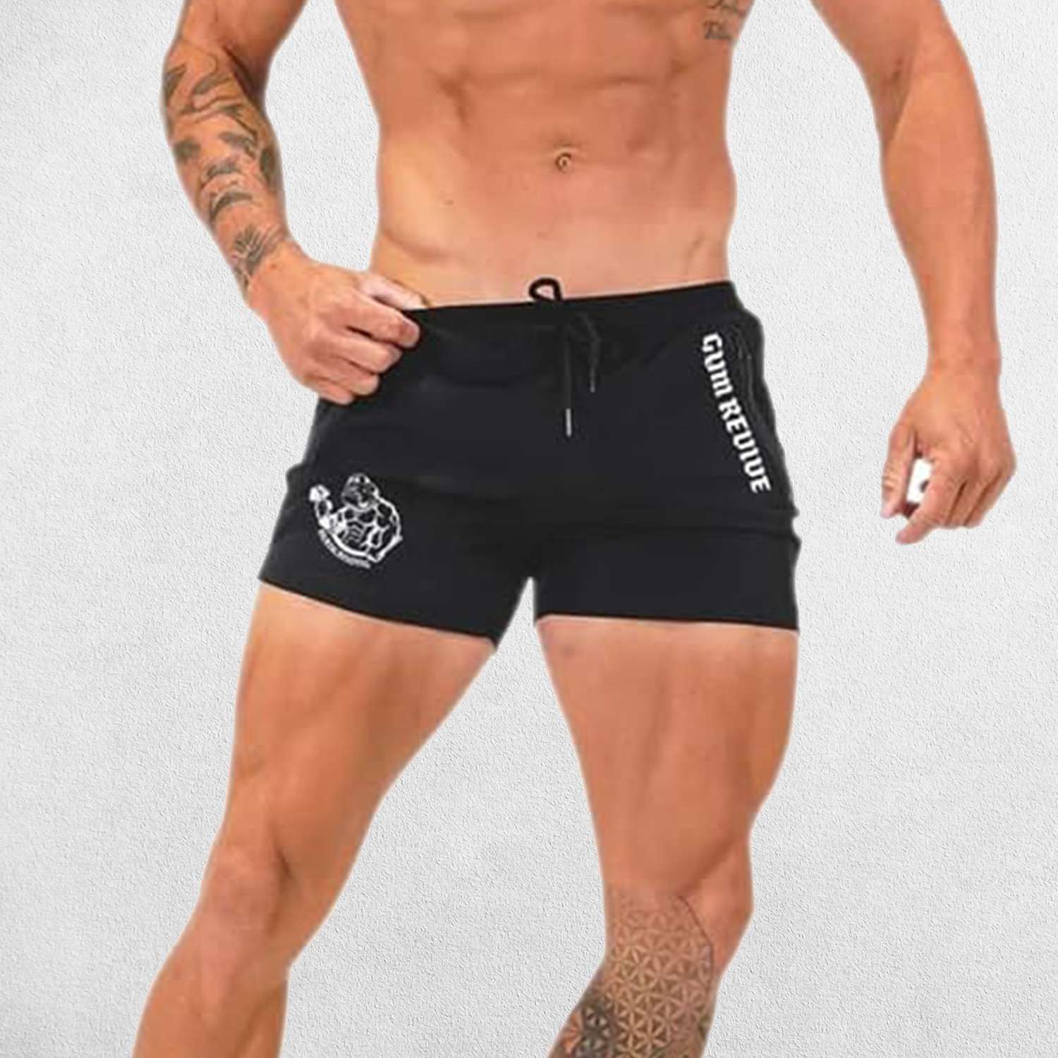 GPW Men's Quick-Dry Running & Beach Shorts