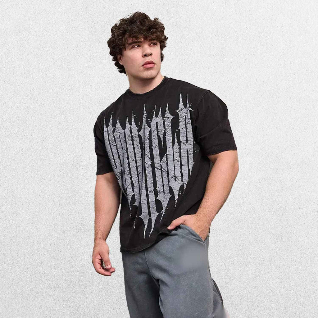 GPW Men's Oversized Cotton Gym Tee