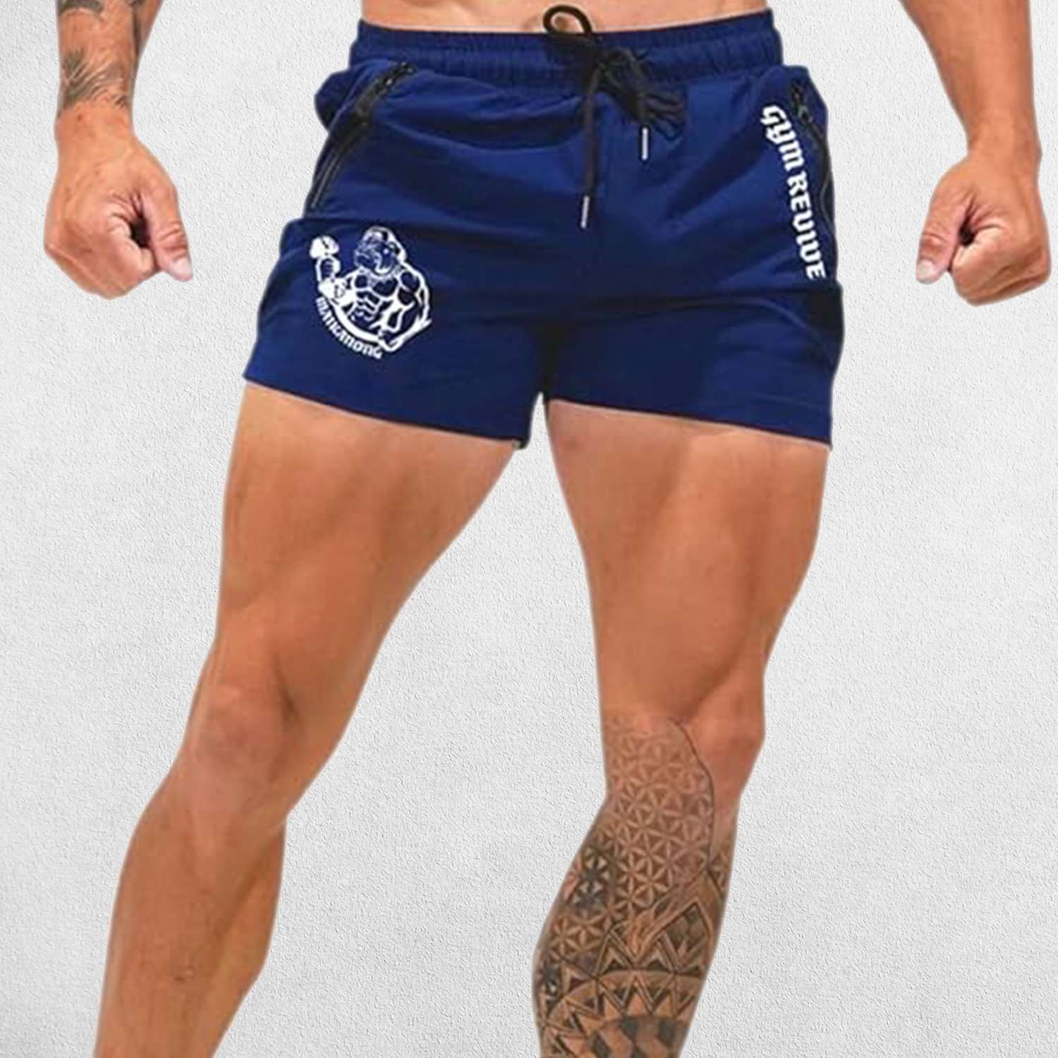GPW Men's Quick-Dry Running & Beach Shorts