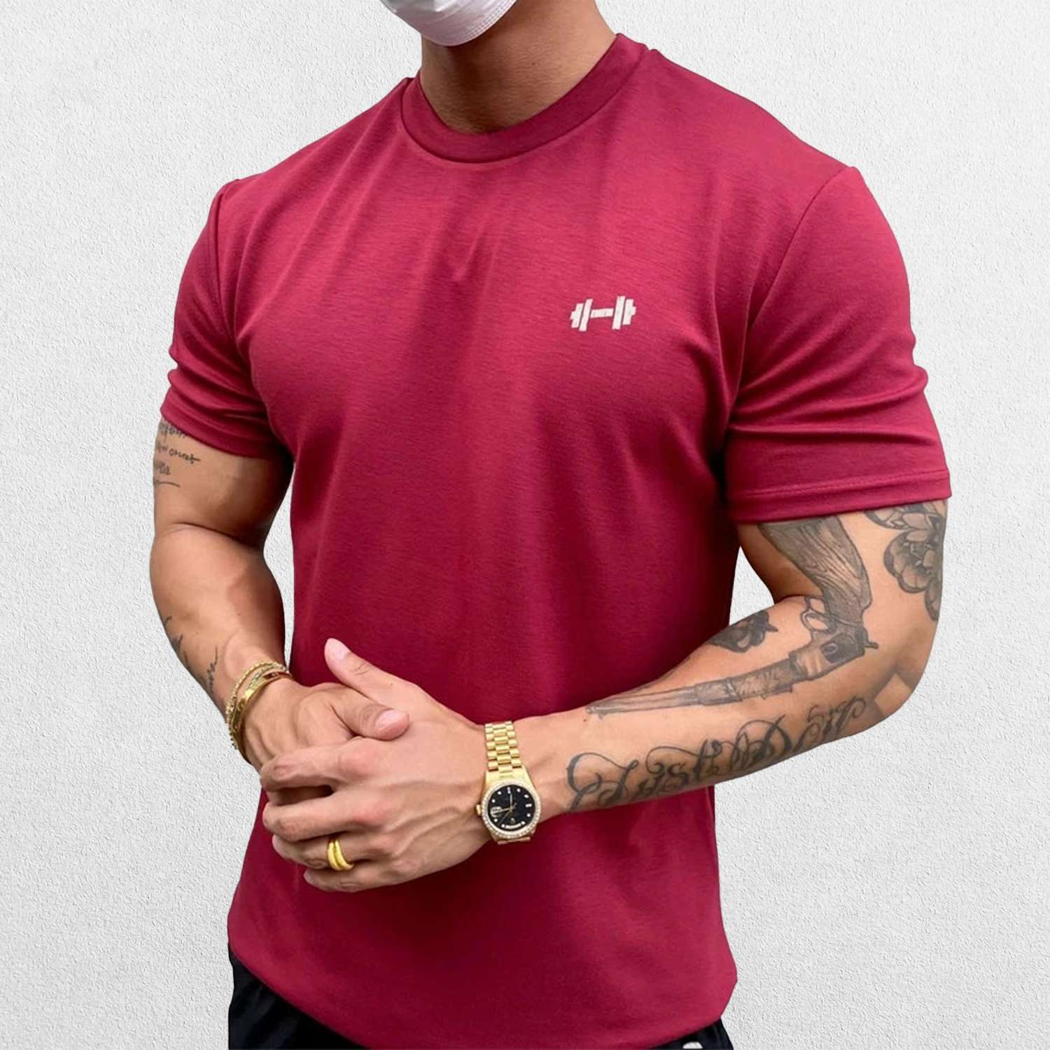 GPW Men's Slim-Fit Summer Gym Tee