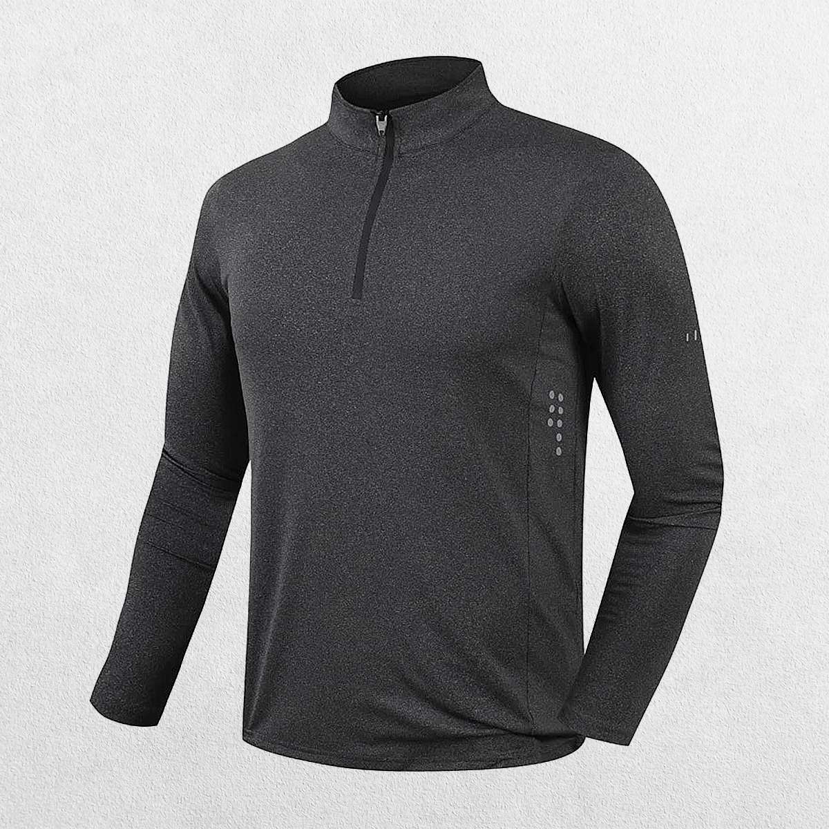 GPW Men's Half-Zip Stand Collar Sports Shirt